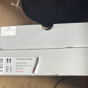 Nike Air Jordan 13 Retro - White and Red